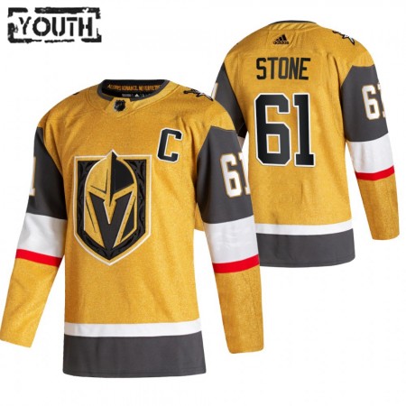 Dětské Hokejový Dres Vegas Golden Knights Dresy Mark Stone 61 2020-21 Třetí Authentic